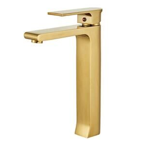 Faucet Leekayer Single Handle Bathroom Vessel Sink Faucet Polish Golden